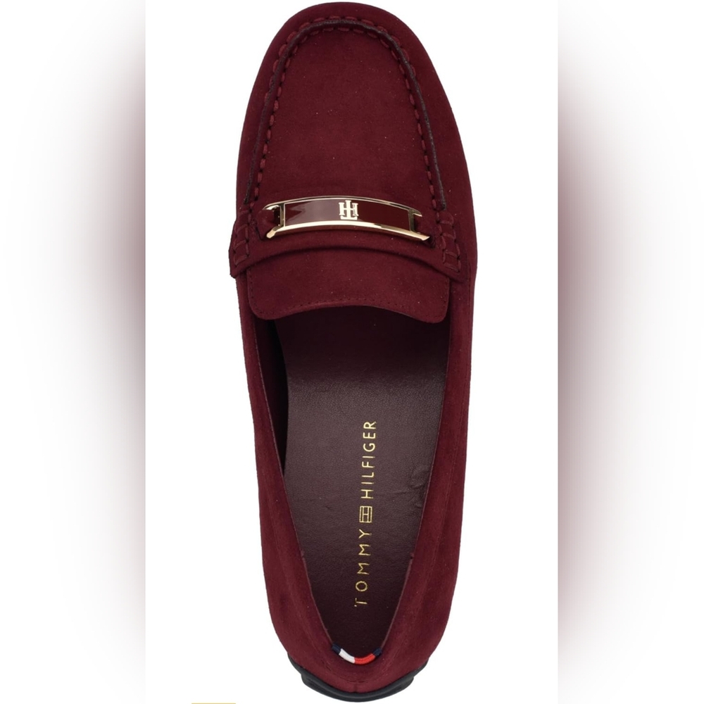Tommy Hilfiger Burgundy Kyria loafers
